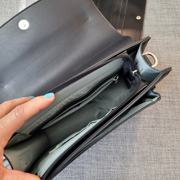 Pixie Mood Set of 3 Vegan Leather Black Tote, Purse, and Wallet - NWT & EUC - Picture 8 of 12